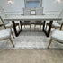Felicity 6 Seater Dining Table - Grey White